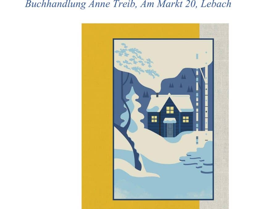 Einladung zum Literaturgottesdienst, Dienstag 29. Oktober in unserer Buchhandlung